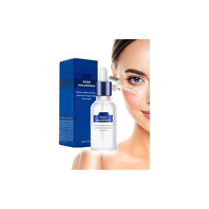RM Beauty sérum ácido hialurónico 15 ml, hidratación y efecto