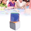 2pcs DIY Education Playing Game Dice with Clear Pocket Early