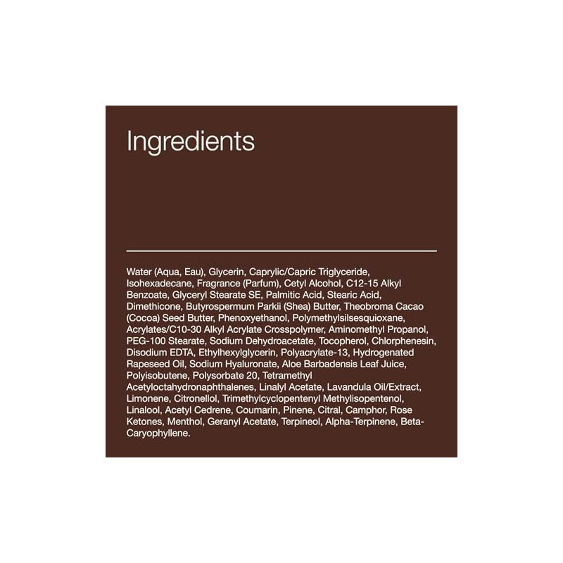 Bath And Body Works Crema Corporal Ácido Hialurónico Hombres Onzas