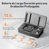 ULANZI A100 Micrófono inalámbrico de Solapa,captación de 360°