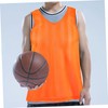 DECHOUS 6pcs Mesh Soccer Vests for Adults Striped Sleeveless Training