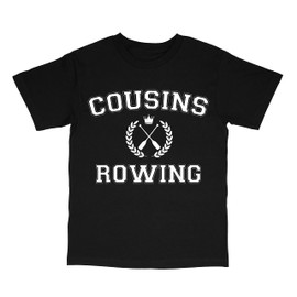 BLNKLV The Summer l Turned Pretty Cousins Rowing T-Shirts (as1, Alpha, m, Regular, Regular, Black)
