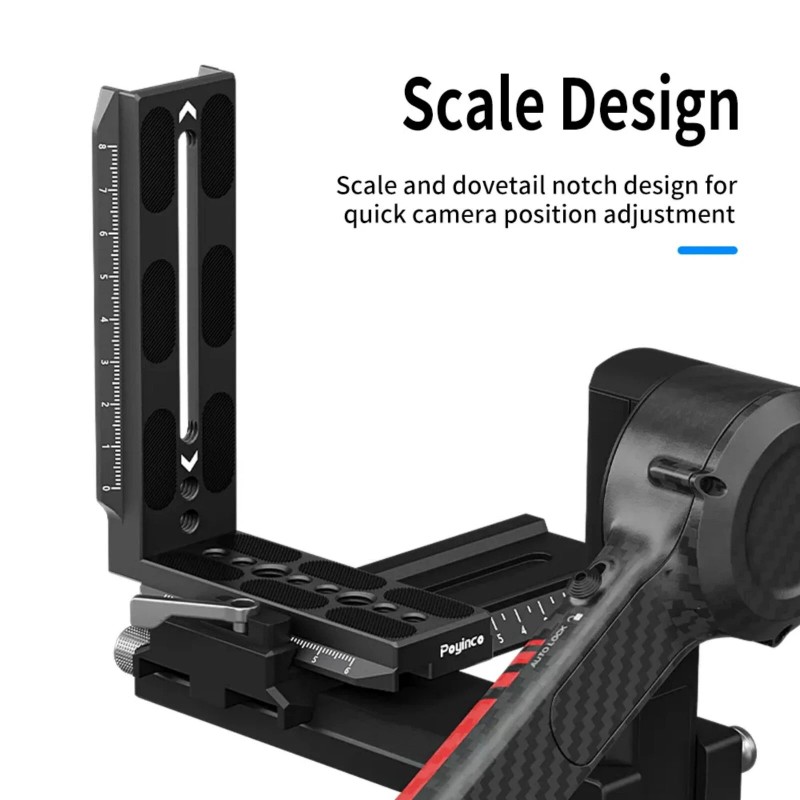 DJI L Bracket Quick Release Plate for DJI RS4 RS3