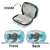 Sea Turtle Abstract Pill Box 7 Day Pill Case Travel
