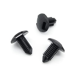 VVO Fasteners- Schwarz Kunststoff-Clips. Kofferraummatte und Innenverkleidung. Kompatibel mit einigen Toyota Avensis, (Packung mit 10 Clips)