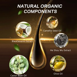 Gray Hair Reverse Bar, Black Soap for Grey Hair, Hair Darkening Soap-Deeply Nourishing Ingredients for Fast Black Hair (Silver, 3)