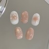 [Handmade Nail Tips] Rose Gold✨ Nail Tips - Short Oval