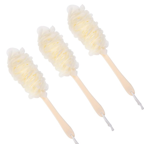 Arswin Back Scrubber for Shower,Loofah Long Handle Bath Body Brush,Soft