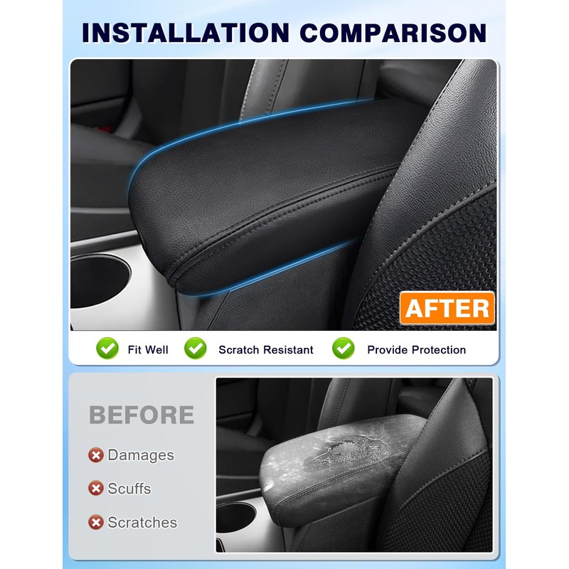 QSYPSS Center Console Cover Fits Kia Optima 2016 2017 2018