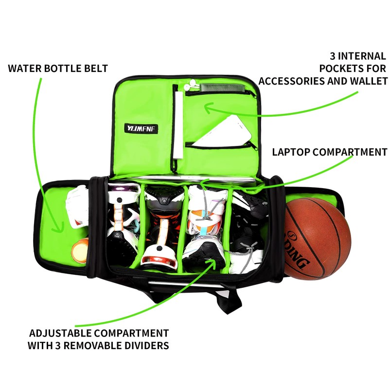 Sneaker Bag for Travel, Premium Multi-functional Duffel Bag, Gym Training