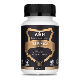 Fenogreco A4H Armor For Health 500mg 100 Cápsulas Suplemento Nutricional