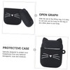 TEHAUX Anti-Fall Headphone Protection Case Black Earphone Case Air Replacement