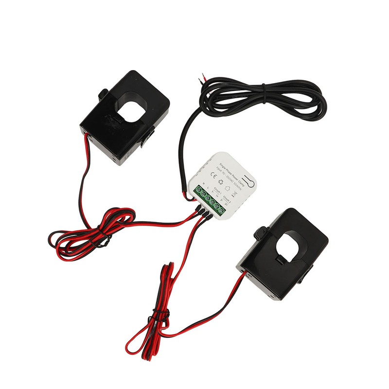 Smart Energy Meter APP Monitoring Electricity Monitor with 2x300A Current