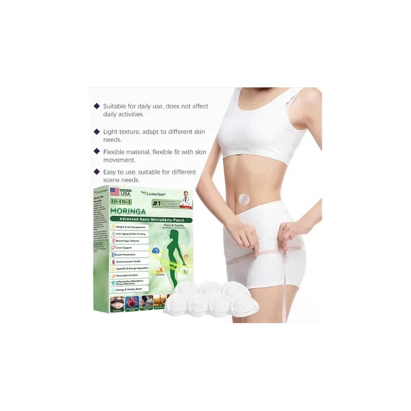 Parches Moringa 10-en-1 Advanced Nano 2026, Tecnología