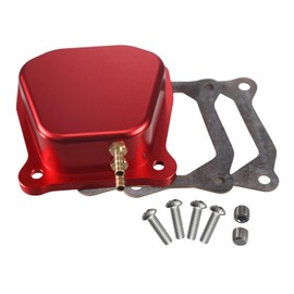 SJVLXHI Billet Aluminum Valve Cover Red for Predator 212cc 196cc Non-Hemi GX160 GX200 Clone Engine,for Coleman CT200U BT200X CT100U Mini Bike KT196 Go Kart Baja Hisun Tillotson