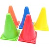 Color Triangle Cones, 7.1 inches (18 cm), Mini, 4 Colors,