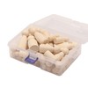Wooden Peg Doll Bodies Set, 50 Pieces, 4 Sizes (35-65mm),