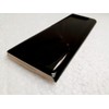 Black 2x6 in Ceramic Tile Bullnose Trim Edge 2 x