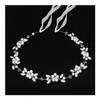 Mythya Bandas para el Cabello de Las Cristal Flores, Accesorios