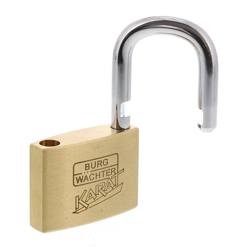 BURG WÄCHTER Cylinder Padlock 116 20, Karat 217 50/6 SB