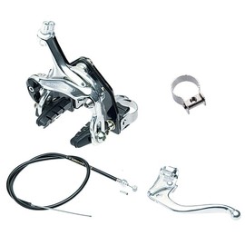 DIA-COMPE ダイアコンペ 101 TRACK BRAKE SET FOR FRONT 101トラックブレーキセット(丸フォーク用)フロント用ブレーキ シルバー