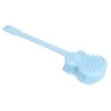Bath Body Brush Guitar Shaped Long Handle Double Sides Exfoliating