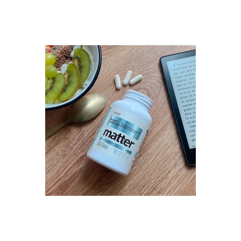 Matter Magno Complex Bisglicinato Magnesio Quelado Magnesium Bisglycinate Chelated Supplement,