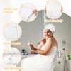 Tigeen Plus Size Towel Wrap for Women Spa Robe Set