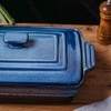 KOOV Ceramic Casserole Dish With Lid, Covered Rectangular Set, Lasagna
