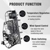 A/C Heater Climate Control Switch Assembly Compatible with Toyota Tundra