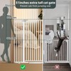 Amibud 51'' Extra Tall Cat Gate Barrier for Doorways Hallways,