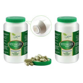 VITA IDEAL Vegan® Vitaideal Stone Clover Herb 2 x 360 Capsules Melilotus Officinalis Daily Serving 450 mg Stone Clover Pure Powder Natural, Vegetable and No Additives