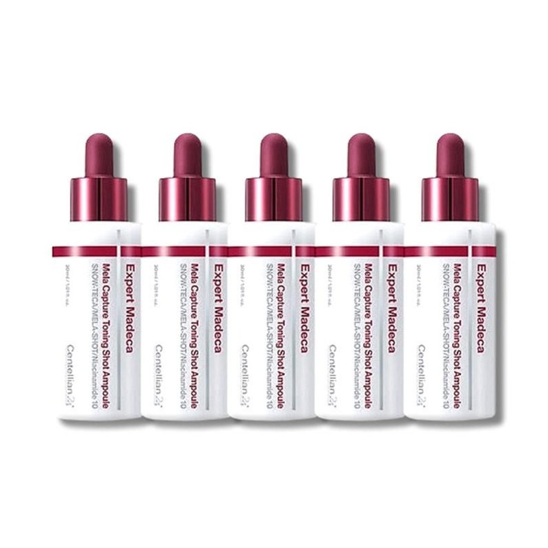 Centellian24 Expert Madeca MelaCapture Toning Shot Ampoule 30ml 5pcs /