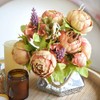 FiveSeasonStuff - Flores Artificiales Peonías de Seda y hortensias para