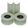 Smart Machines 4 x 60mm Diameter Nylon Pulleys Various Groove