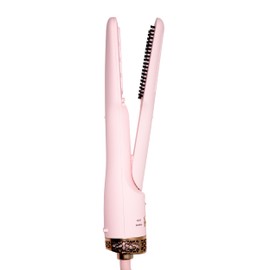 FoxyBae Wet-to-Slay 2-in-1 Hot Air Styler - Ceramic Dryer & Straightener - Fast Styling - Boar Hair Bristles - Ionic & Tourmaline Tech - Anti-Frizz & Less Heat Damage - 98°F - 257°F Temp (Blush)