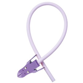Nursley 9000090A Tourniquet Latex-free (Includes Pinch), One-Touch Pin Type, Easy to Put On and Take off, Hemostasis, Purple Pinch, Purple