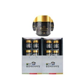 Hongcheon Yakdoraji Cheong, Korean-made doraji cheong, 100g, 8 bottles / 홍천 약도라지청 떠먹는 국산 도라지청 100g 8병