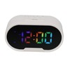 Digital Clock LED Alarm Big Digits Color Display Dimmable Adjustable