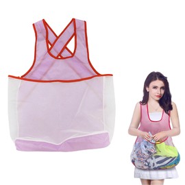 Yeomju Laundry Drying Apron with Large Pocket, Waterproof, Durable, Comfortable, Wide Shoulder Strap, Versatile for Household and Gardening