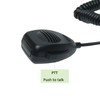 BVMAG CB 4 Pin Speaker Mic Handheld Mobile Microphone Compatible