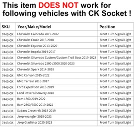 Alady 7443 LED Decoder Canbus Warning Canceller Resistor Fix T20 7444NA LED Bulb Error Code Turn Signal Hyper Flashing Wiring Harness Adapter