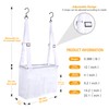 Phying Hanging Mesh Shower Caddy College with Hooks, Bath Baskets