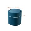 ETRAVEL Small bin office desk bin with lid for countertop,