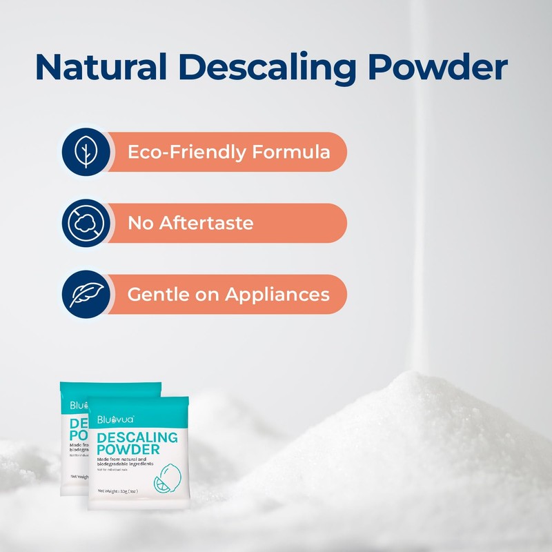 Bluevua Descaling Kit for RO100ROPOT System - Essential Maintenance for