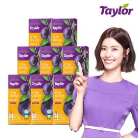 Taylor Organic Daily Prune 8 Boxes x 14 Packets (112 Packets Total) Prune Concentrate Prune Juice / 테일러 유기농 하루 푸룬 8박스x14포(총112포) 푸룬농축액 푸룬주스