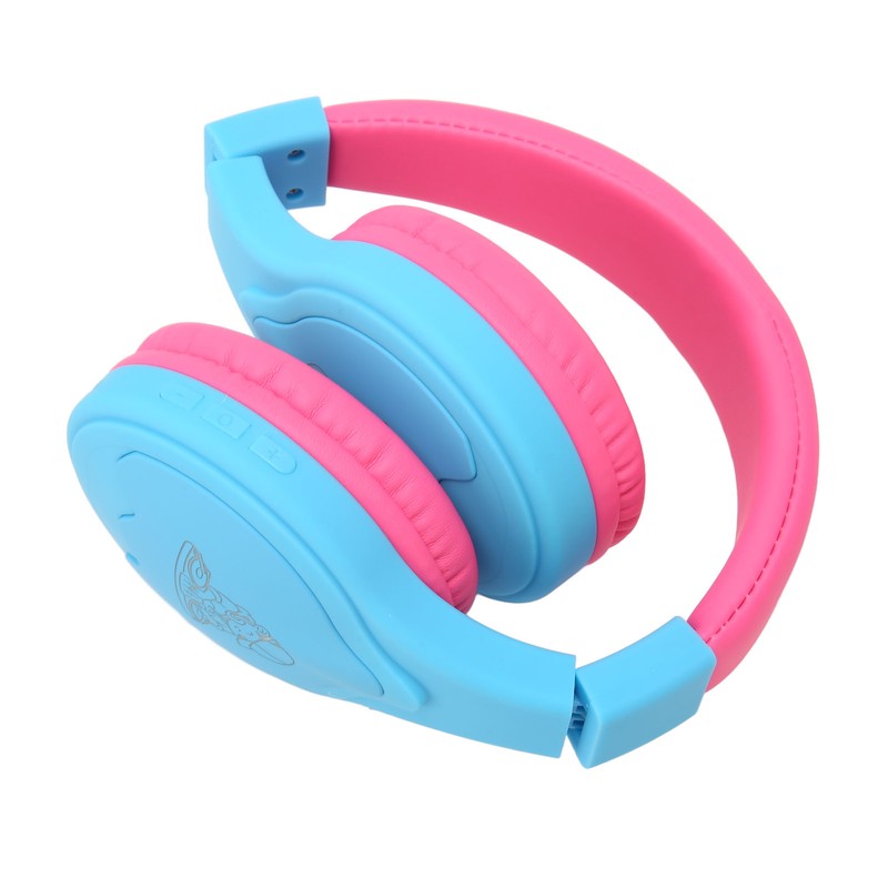 Bluetooth Kids Headphone Stereo Noise Reduction RGB Light Foldable Children
