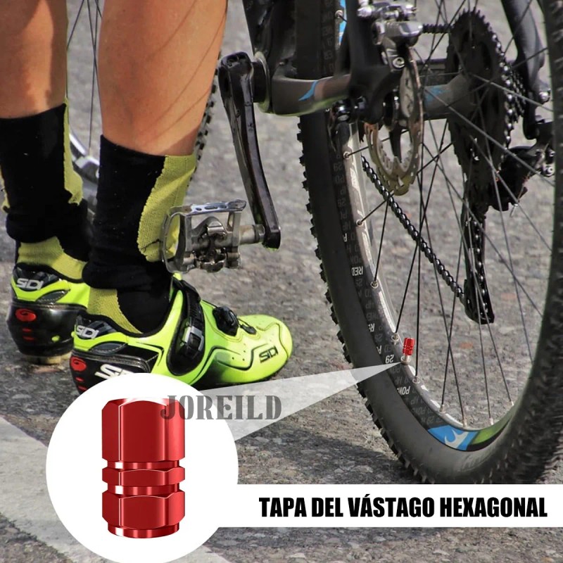 16pzs Tapones Para Llantas Aluminio Valvula Cubre Auto Moto