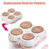 Flawliss Legs Shaver, Legs Hair Remover Replacement Heads for Finshing