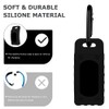 Chanvoo Silicone Case for Go-tcha Evolve with Keychain Carabine (Black)